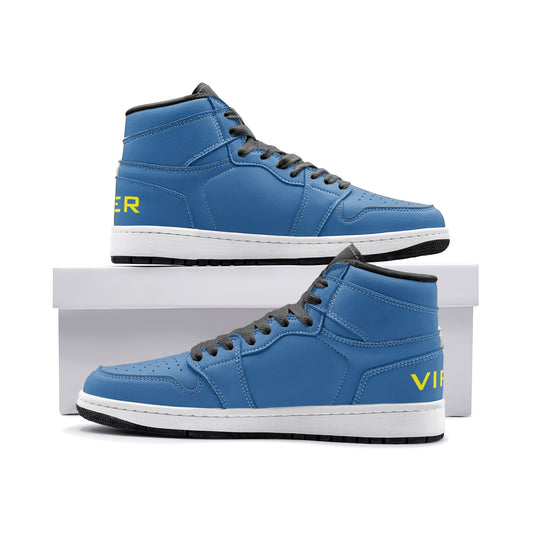 VIPER HIP HOP SHOES High Top Style 55TO Navy Blue Sneakers