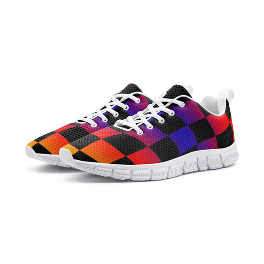 VIPER SHOES STYLE 54TV Geometric Abstract Cube Unisex Lightweight Sneaker Athletic Running Shoes