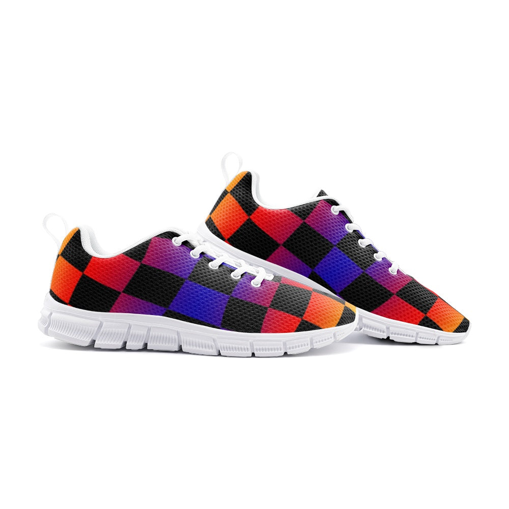 VIPER SHOES STYLE 54TV Geometric Abstract Cube Unisex Lightweight Sneaker Athletic Running Shoes