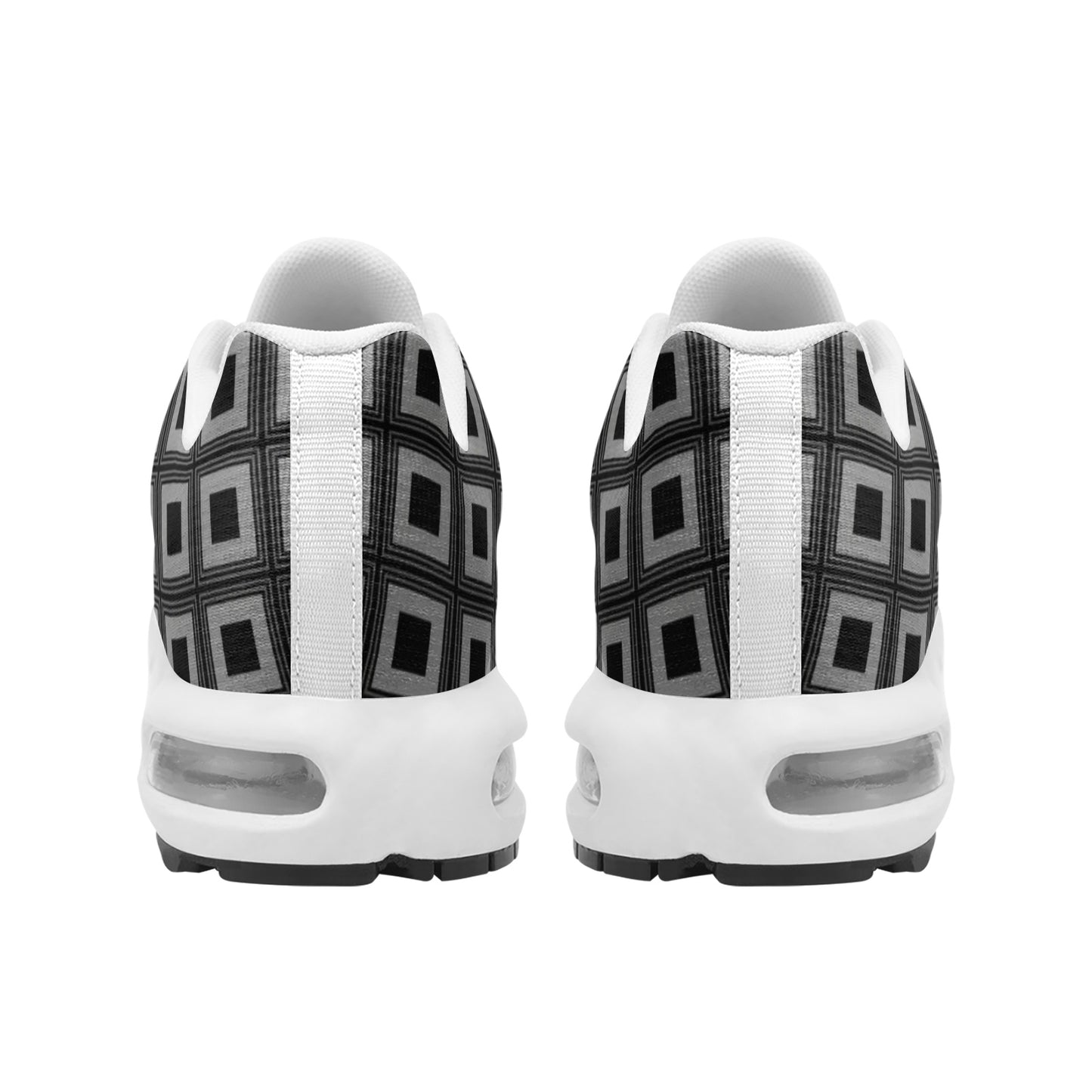 VIPER SHOES STYLE 55TT Multi Cube Abstract Black Unisex Mesh Tech Eco-Flex Sneakers