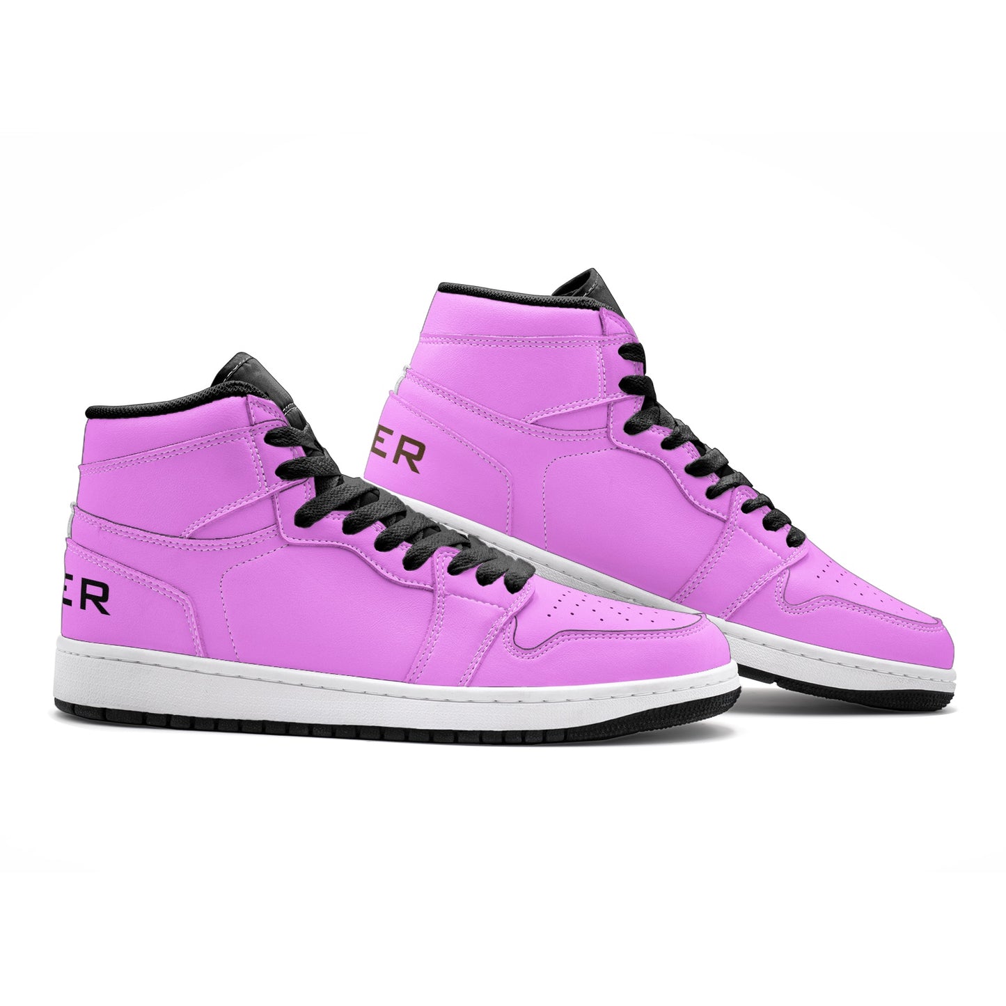 VIPER HIP HOP SHOES High Top Style 55TO Pink Sneakers