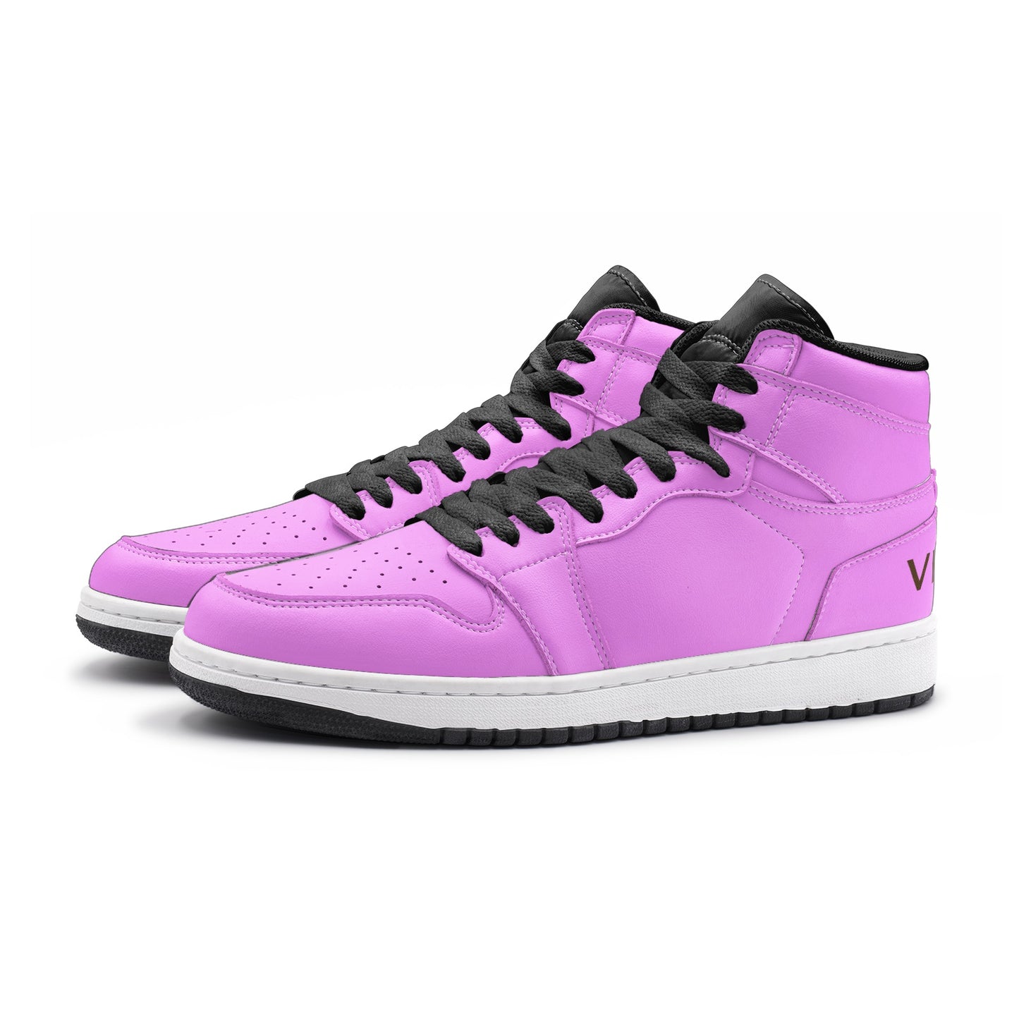 VIPER HIP HOP SHOES High Top Style 55TO Pink Sneakers