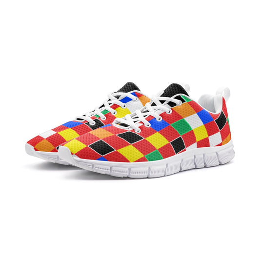 VIPER SHOES STYLE 54TV Multi Cube Abstract II Unisex Lightweight Sneaker Athletic Running Shoes