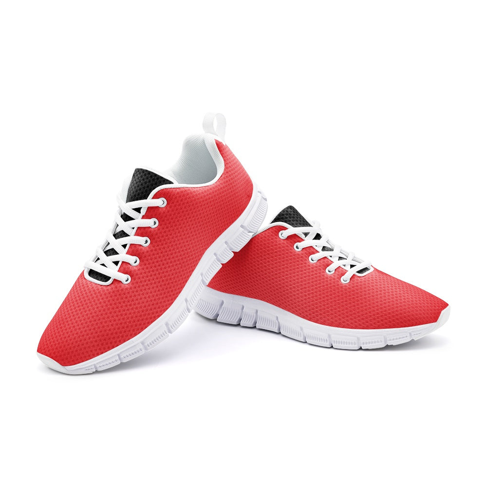 VIPER SHOES STYLE 54TV Red Unisex Lightweight Sneaker Athletic Running Shoes