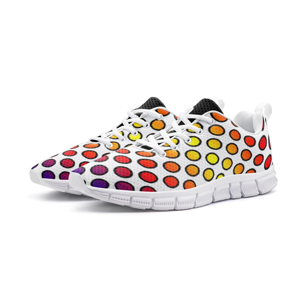 VIPER SHOES STYLE 54TV Abstract Circle Unisex Lightweight Sneaker Athletic Running Shoes