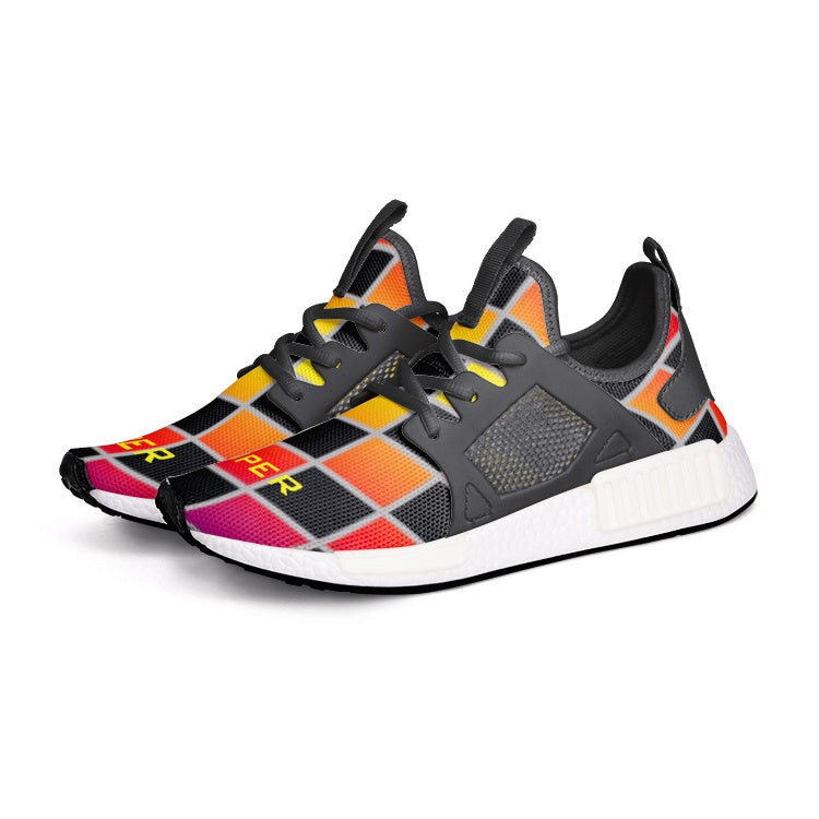 VIPER SHOES STYLE 54TR Geometric Cubes II Canvas Unisex Lightweight Sneaker