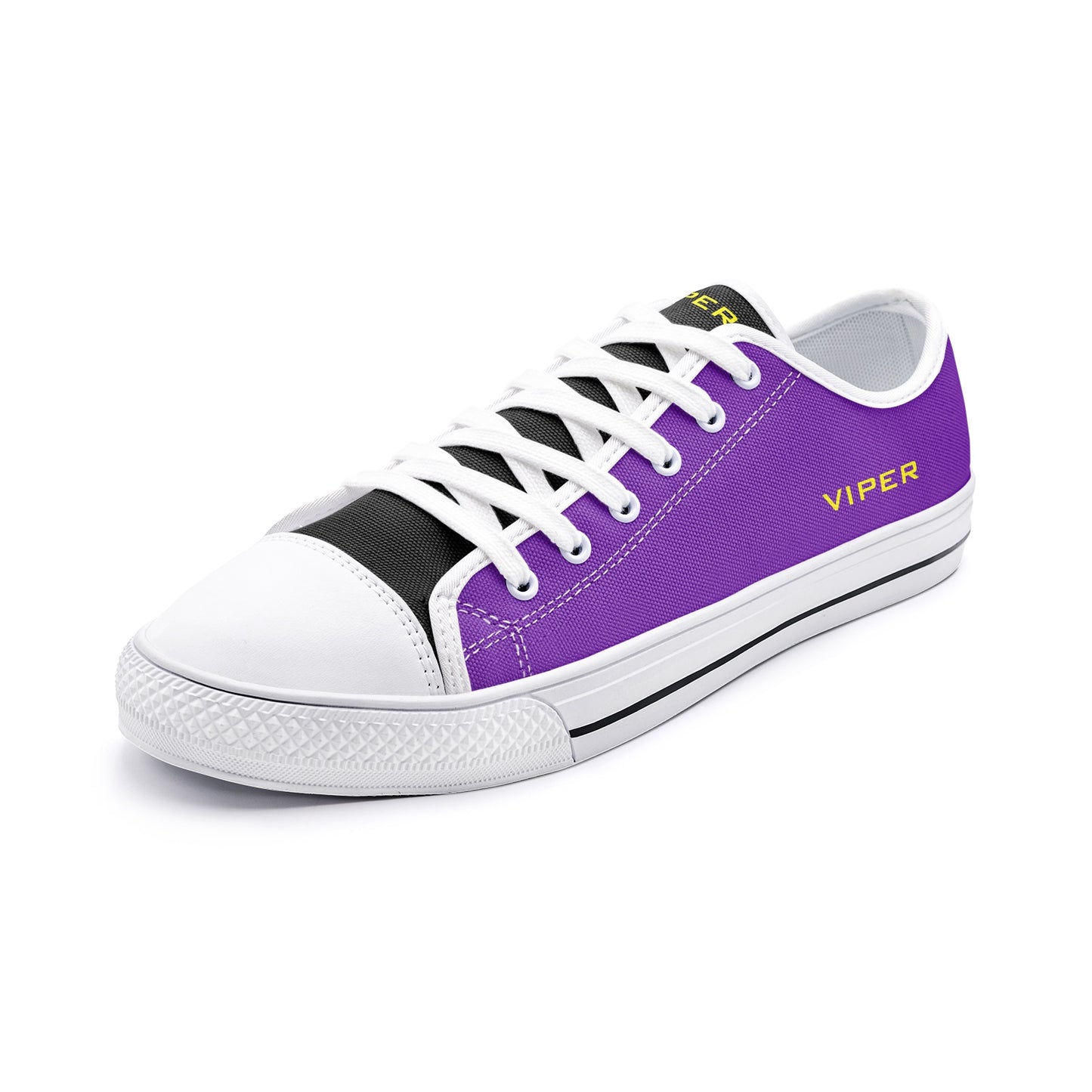 VIPER SHOES STYLE 54TT Low Top Purple Canvas Shoes