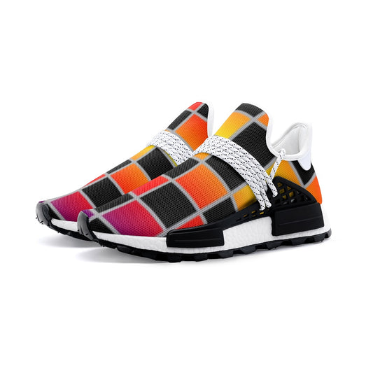 VIPER SHOE STYLE 55TR Geometric Abstract Cubes II 01 Unisex Lightweight Sneaker