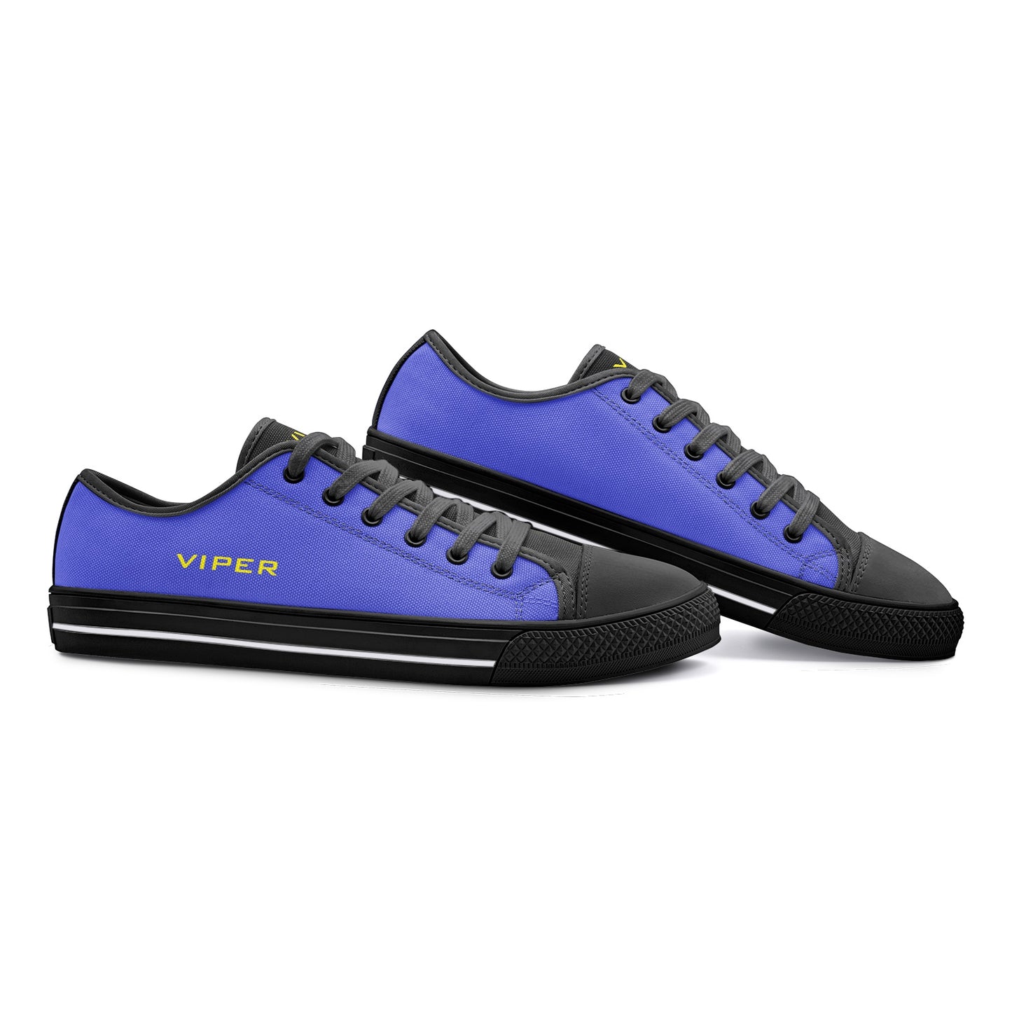 VIPER SHOES STYLE 54TT Low Top Royal Blue Canvas Shoes