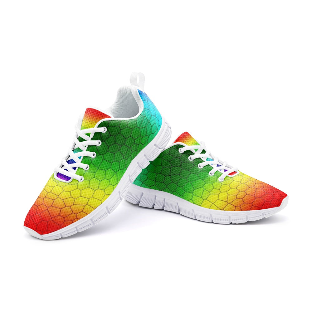 VIPER SHOES STYLE 54TV Multi Mosaic Abstract II Unisex Lightweight Sneaker Athletic Running Shoes