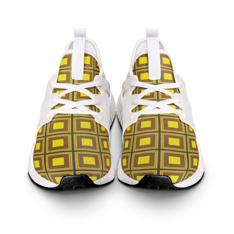 VIPER SHOES STYLE 54TR Yellow Cube Canvas Unisex Lightweight Sneaker