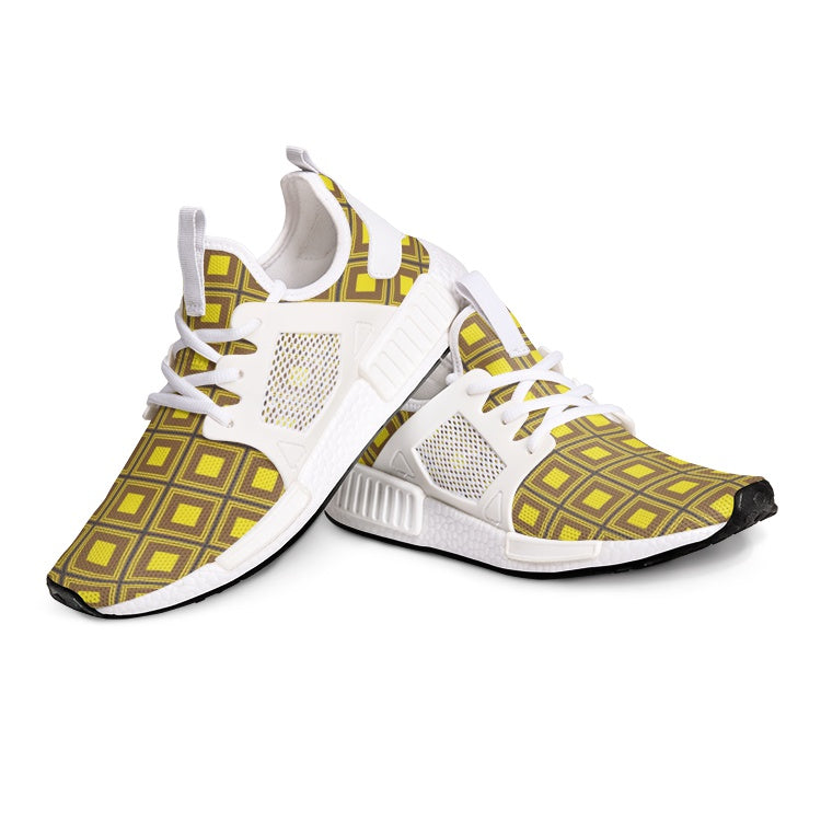 VIPER SHOES STYLE 54TR Yellow Cube Canvas Unisex Lightweight Sneaker