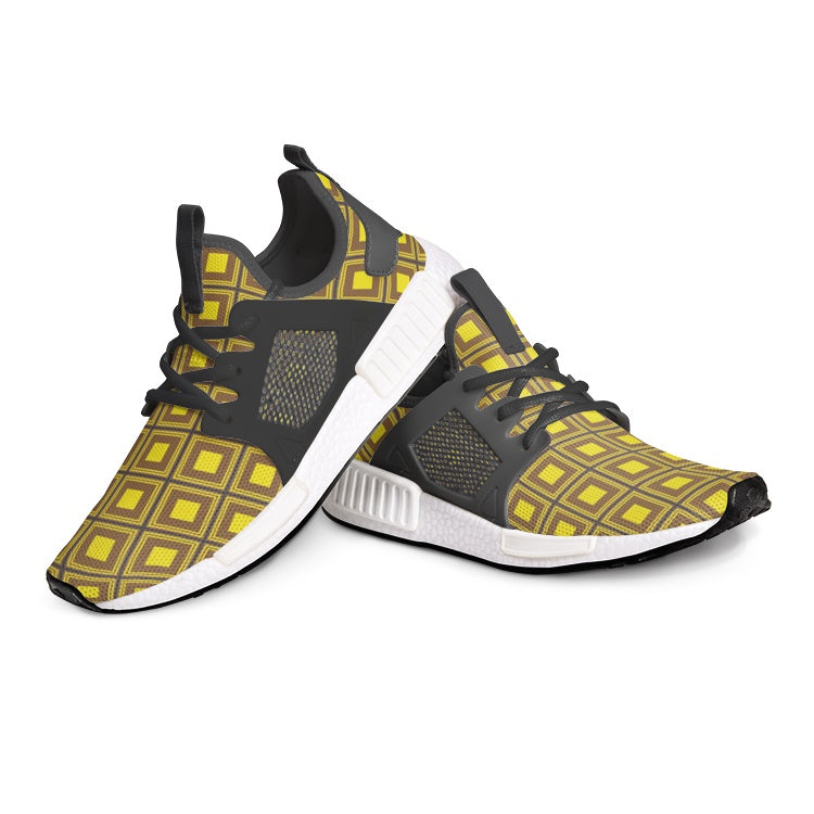 VIPER SHOES STYLE 54TR Yellow Cube Canvas Unisex Lightweight Sneaker