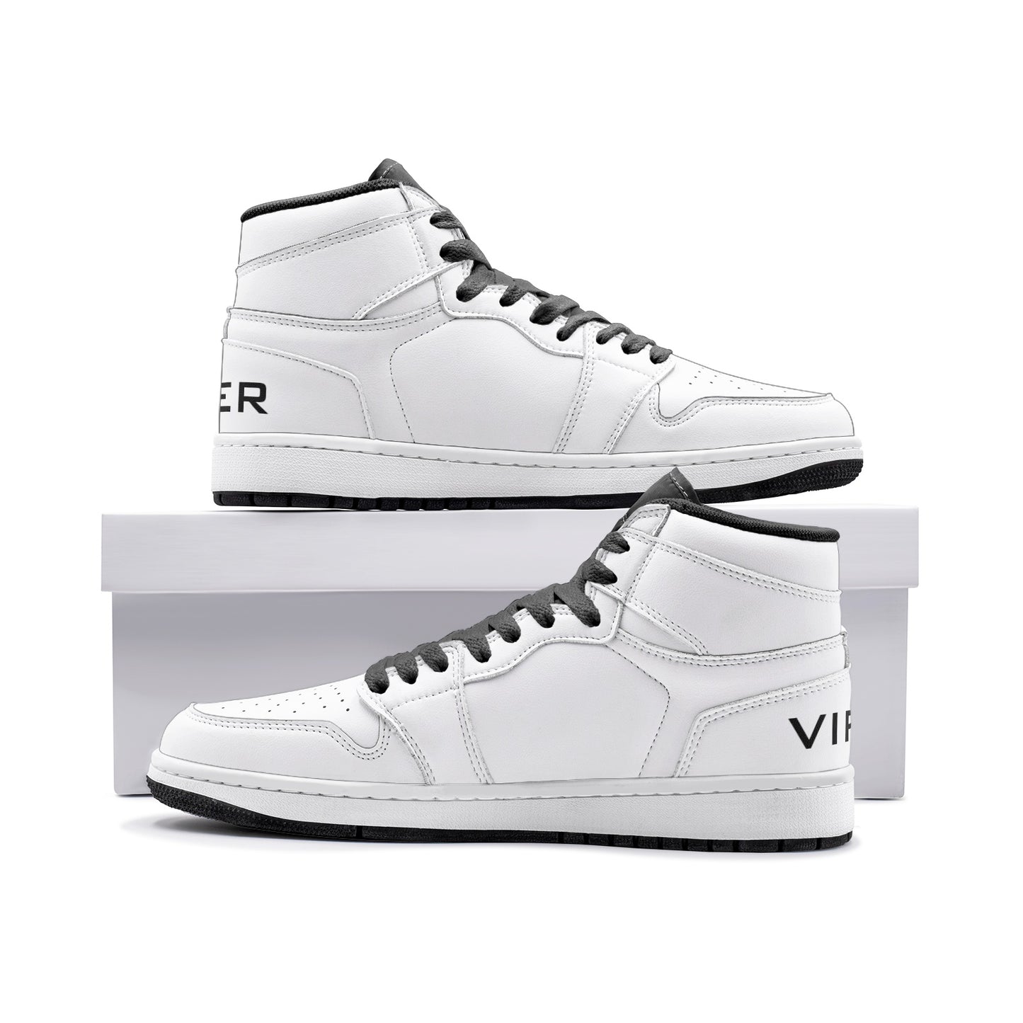 VIPER HIP HOP SHOES High Top Style 55TO White Sneakers