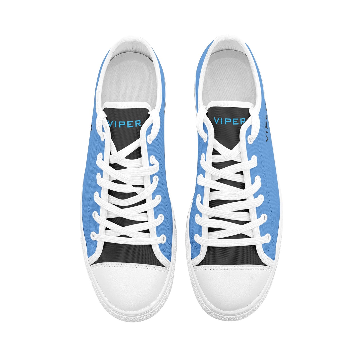 VIPER SHOES STYLE 54TT Low Top Light Blue Canvas Shoes