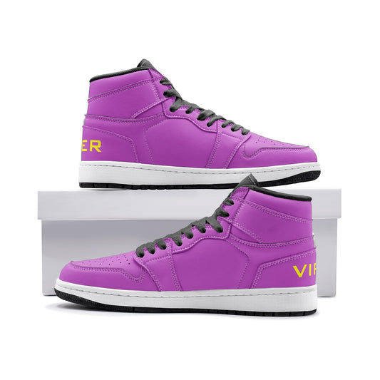 VIPER HIP HOP SHOES High Top Style 55TO Purple Sneakers