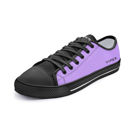 VIPER SHOES STYLE 54TT Low Top Canvas Shoes Lavender