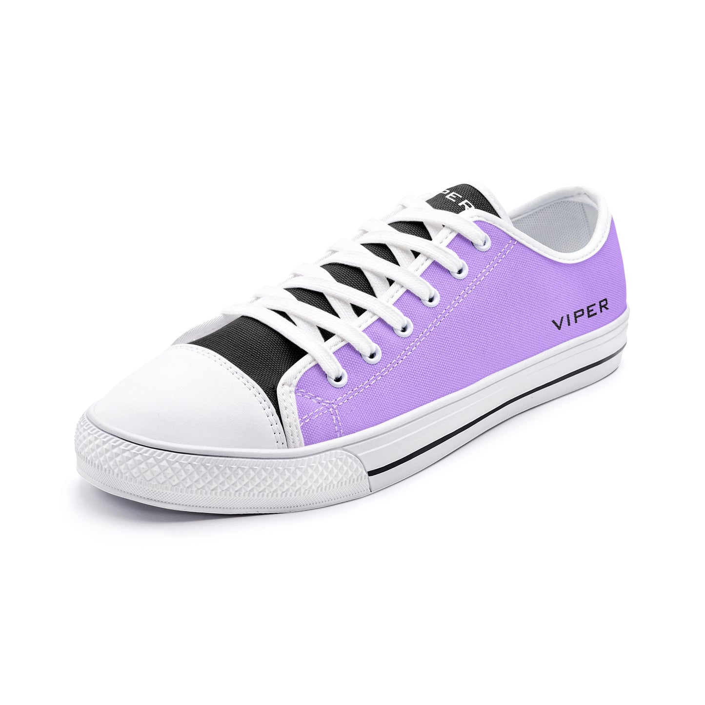 VIPER SHOES STYLE 54TT Low Top Canvas Shoes Lavender